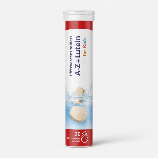 E012 - A–Z Lutein for Kids Effervescent Tablets