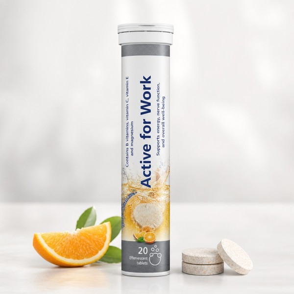 E016 - Active for Work Effervescent Tablets