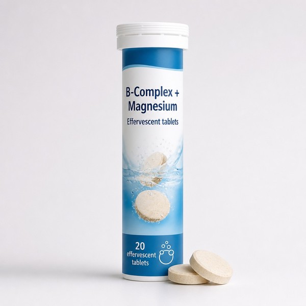 E025 - B-Complex Magnesium Effervescent Tablets