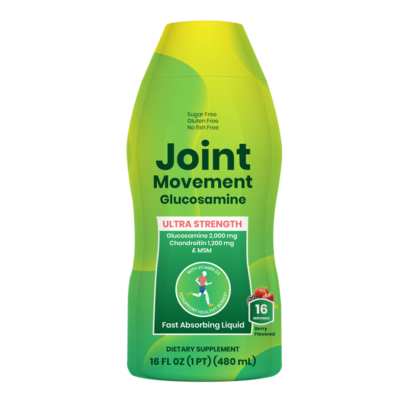 Glucosamine Chondroitin MSM Liquid Manufacturer with 2,000mg Glucosamine, 1,200mg Chondroitin, MSM and Vitamin D3