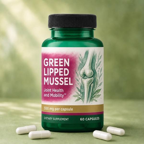Freeze-Dried Green-Lipped Mussel Capsules Manufacturer with 500mg Perna canaliculus Powder