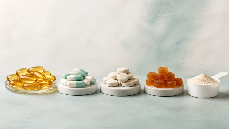 Joint health supplement dosage forms including softgels, capsules, tablets, gummies and powder for custom manufacturing